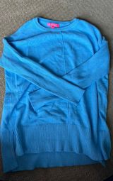 Lily Pulitzer Blue Sweater  Photo 0
