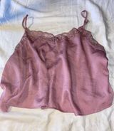 Wild Fable Pink lace crop top Photo 0
