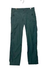 Marmot Utility Roll-Up Pant Women 4 Green Hiking Stretch Outdoor Quik Dry Photo 0