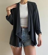 Chico's Dark Grey Xl Cardigan  Photo 0