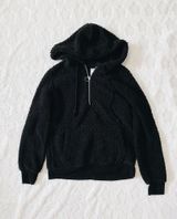 No Boundaries fuzzy black sweater Photo 0