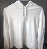 Soft White Hoodie Size L Photo 0