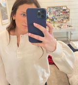 Z Supply WHITE CROPPED CREWNECK Photo 0