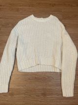 American Eagle Outfitters White Sweater Photo 0
