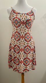 West Loop NWOT Retro print sundress Photo 0