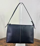 Burberry Vintage Black Leather Shoulder Bag Photo 0