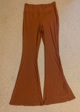 Flare Leggings Orange Size L Photo 0