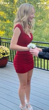 Red Sparkly Dress Photo 0