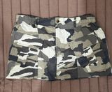 Camo Lightweight Mini Skirt Photo 0