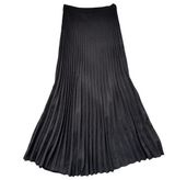 High Rise Gray Pleated Maxi Skirt Size 4 Photo 0
