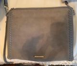 Rebecca Minkoff Blue Suede Purse Photo 0