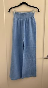 Flowy Beach Pants Blue Photo 0