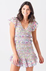 Floral Mini Dress Photo 0