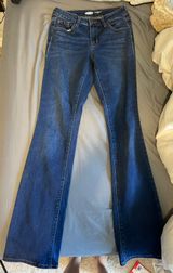 Old Navy dark blue bootcut jeans Photo 0