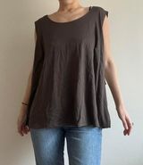 Elementz Brown NWT Tank Top Size 2x Photo 0