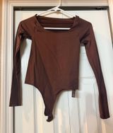 SKIMS Fits Everybody Long Sleeve Bodysuit Photo 0