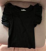 ZARA ruffle tank top Photo 0