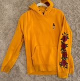 Empyer Yellow Hoodie with Roses Photo 0