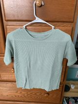 American Eagle Outfitters Soft Boxy Tee Teal Photo 0