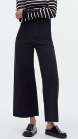 ZARA Marine Straight Leg Jeans Photo 0
