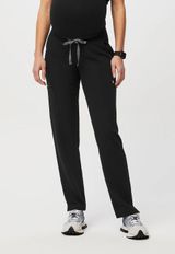 FIGS - Yola Maternity Skinny Scrub Pants Medical Doctor Nurse Black Photo 0
