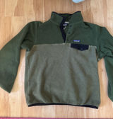 Patagonia Two-Tone Synchilla Pullover Women’s Green Photo 0