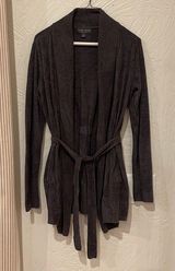 Womens Small Robe Grey Cozy Chic Ultra Light Photo 0