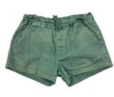 Toad & Co  Molera Pull On Tie-Waist Army Green Shorts Photo 0