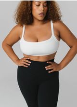 Vitality Cloud II Square Bra White Photo 0