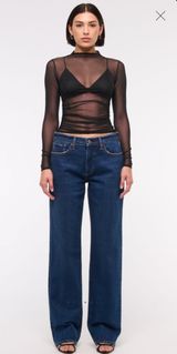 Abercrombie Low Rise Baggy Jeans Photo 0