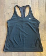 Under Armour Black Tank Racerback Top Photo 0