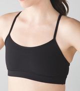 Lululemon Flow Y Black Sports Bra Photo 0