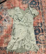 Green wrap dress  Photo 0