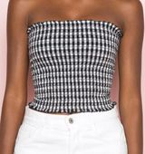 Brandy Melville Gingham Top Photo 0