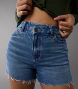 American Eagle Curvy Jean Shorts Photo 0