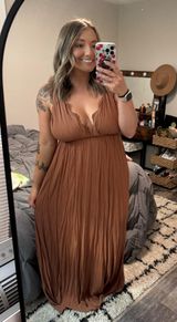 Wishlist Flowy boho rust maxi dresss Photo 0
