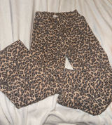 Aerie cheetah print sweatpants S Photo 0
