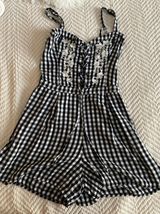 Hollister Checkered Romper Photo 0