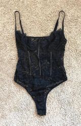 Black Lace Bodysuit Photo 0