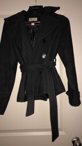 Maralyn & Me Black Peacoat Photo 0