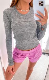 Lululemon Gray Swiftly Tech Shirt Photo 0