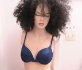 Victoria's Secret dream angels push-up bra lacey on bottom in navy blue size 32C. Photo 0