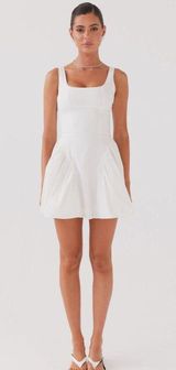 Sassy Soiree Peppermayo Corset Mini Dress White Photo 0