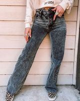 KanCan USA Black Acid Wash Jeans Photo 0