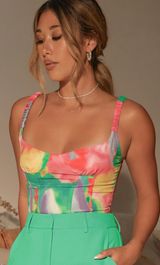 Showpo Colorful Corset Top Photo 0