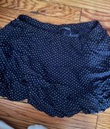 brandy melville navy polka dot skirt Photo 0