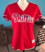 Majestic Philadelphia Phillies Women's Alternate Team Jersey , Medium Photo 0