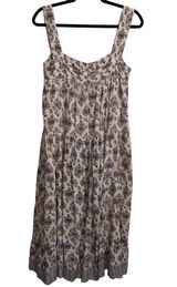 Natalie Martin Printed Midi Dress In Cyprus Lilac Photo 0