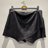 snakeskin envelope skirt Black Size L Photo 0