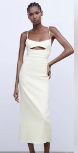 ZARA White  Dress Photo 0